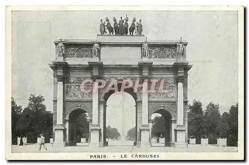 Cartes postales Paris La Carousel