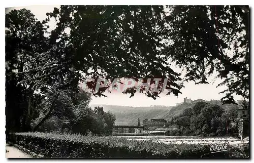 Ansichtskarte AK Besancon les Bains Le Barrage de Micaud au fond La Citedelle