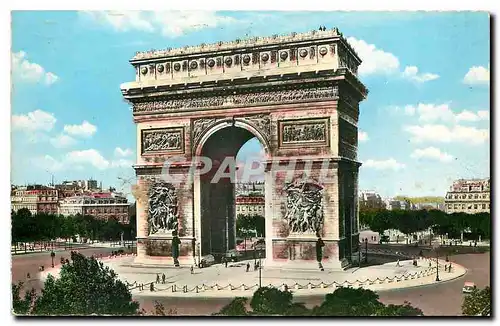 Cartes postales Paris L'Arc de Triomphe de l'Etoile