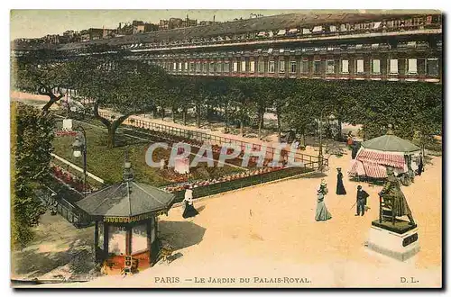 Cartes postales Paris Le Jardin du Palais Royal