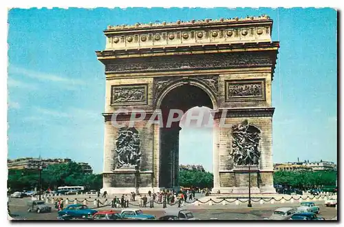 Cartes postales Paris L'Arc de Triomphe de l'Etoile