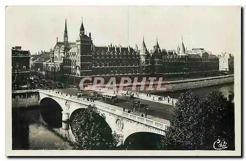 Ansichtskarte AK Paris Le Pont au Change et la Conciergerie