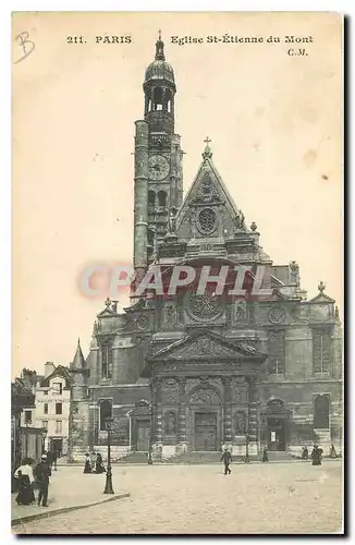 Cartes postales Paris Eglise St Etienne du Mont