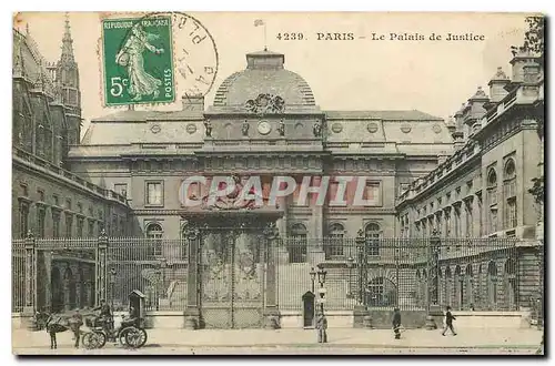 Cartes postales Paris Le Palais de Justice