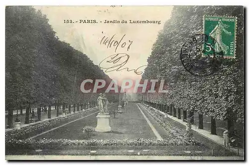 Cartes postales Paris Jardin du Luxembourg