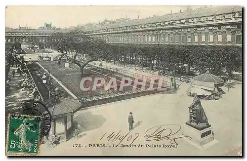 Cartes postales Paris Le Jardin du Palais Royal