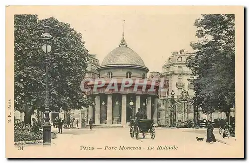 Cartes postales Paris Parc Monceau La Rotonde