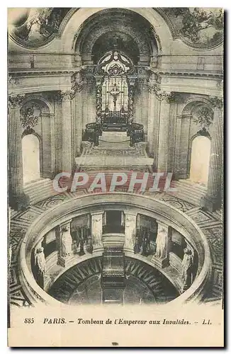 Cartes postales Paris Tombeau de l'Empereur aux Invalides