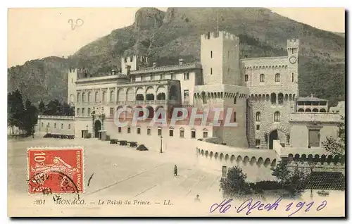 Cartes postales Monaco le Palais du Prince