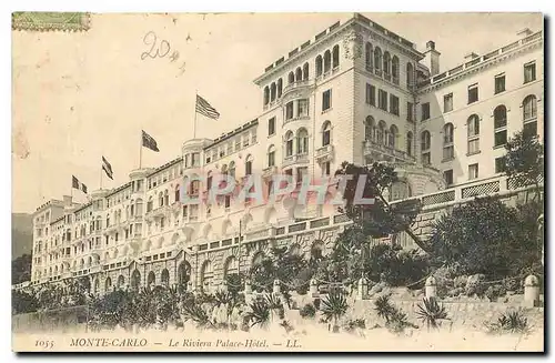 Cartes postales Monte Carlo Le Riviera Palace Hotel