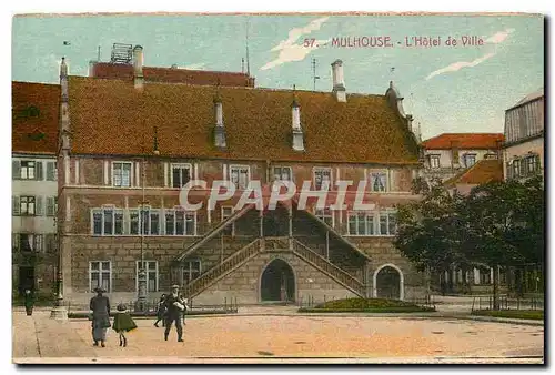 Cartes postales Mulhouse L'Hotel de Ville