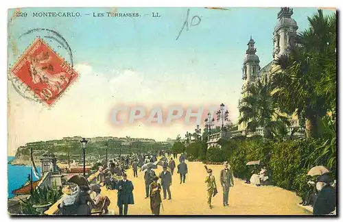 Cartes postales Monte Carlo Les Terrasses