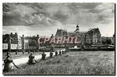 Ansichtskarte AK Chateau de Vaux le Vicomte La Facade Principale