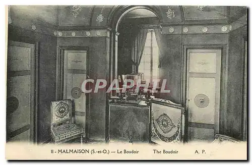 Cartes postales Malmaison S et O Le Boudoir