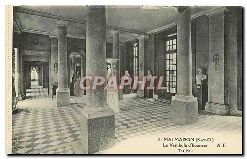 Cartes postales Malmaison S et O Le Vestibule d'Honneur