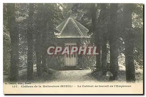 Cartes postales Chateau de la Malmaison Rueil le Cabinet de travail de l'Empereur