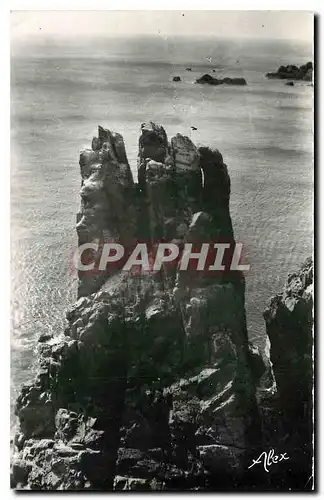 Ansichtskarte AK La Hague Manche Rochers du Nez de Iobourg