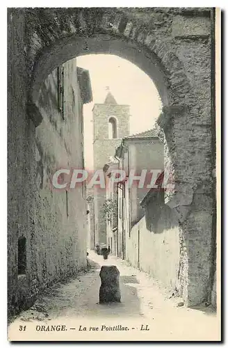 Cartes postales Orange La rue Pontillac