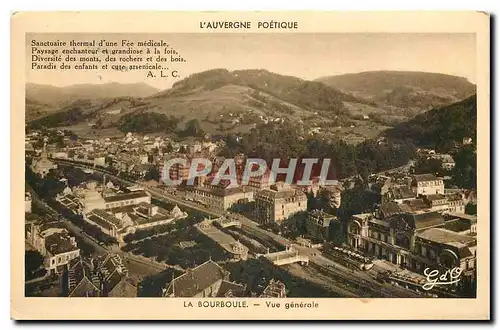 Ansichtskarte AK L'Auvergne Poetique La Bourboule Vue generale