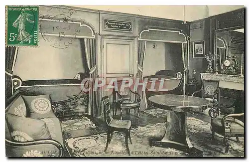 Cartes postales Autun Chambre historique de Napoleon a l'Hotel Saint Louis