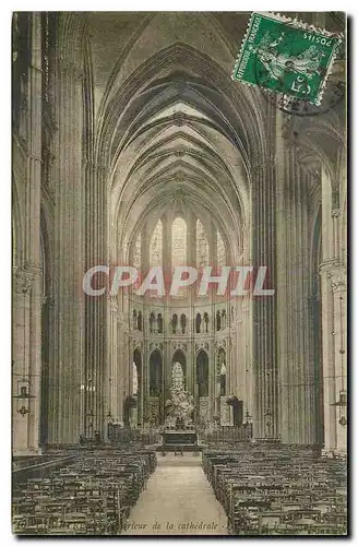 Cartes postales Chartres Interieur de la Cathedrale