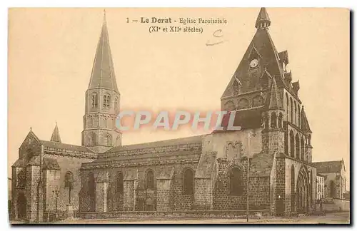 Cartes postales Le Dorat Eglise Paroissiale