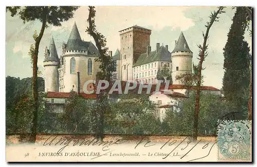Cartes postales Environs d'Angouleme Larochefoucauld Le Chateau