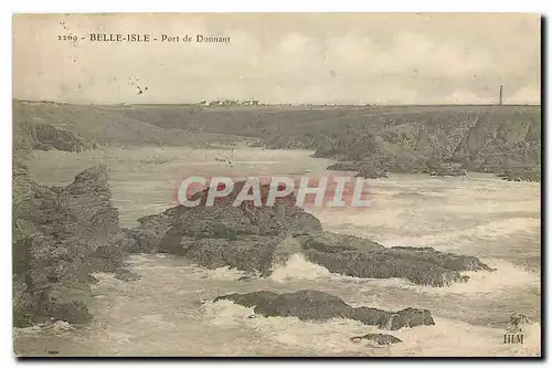 Cartes postales Belle Isle Port de Donnant