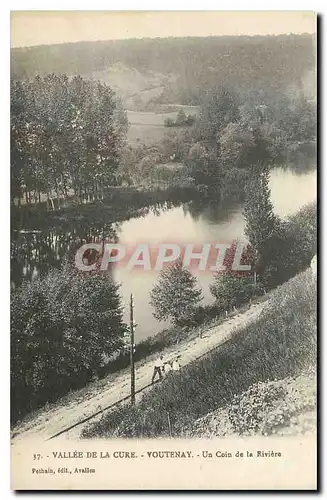 Ansichtskarte AK Vallee de la Cure Voutenay Un Coin de la Riviere