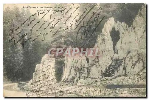 Cartes postales Les Dames des Enterportes pres Pontarlier