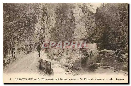 Ansichtskarte AK Le Dauphine de Villard de Lans a Pont en Royans les gorges de la Bourne