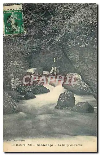 Cartes postales Le Dauphine Sassenage la Gorge du Furon