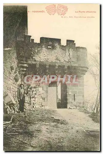 Cartes postales Tournoel La Porte d'Entree (animee)