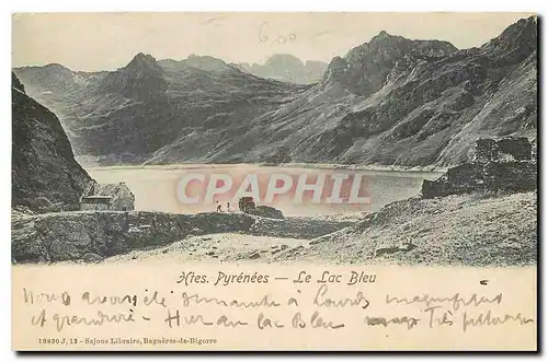 Cartes postales Htes Pyrenees le Lac Bleu