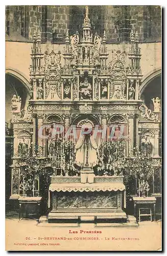 Cartes postales Les Pyrenees St Bertrand de Comminges le Maitre Autel