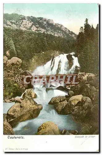 Cartes postales Cauterets Cascade de Lutour