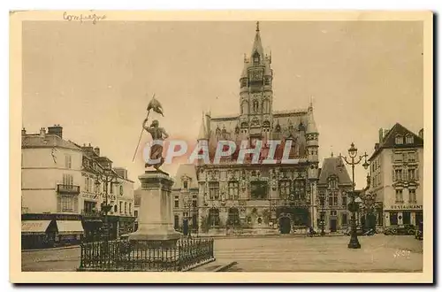 Cartes postales Compiegne Oise Place de l'Hotel de Ville