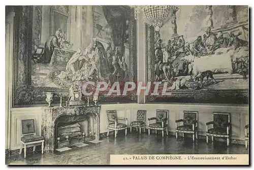 Ansichtskarte AK Palais de Compiegne l'Evanouissement d'Esther