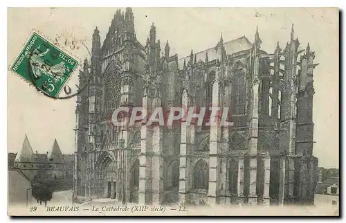 Cartes postales Beauvais la Cathedrale XIII siecle