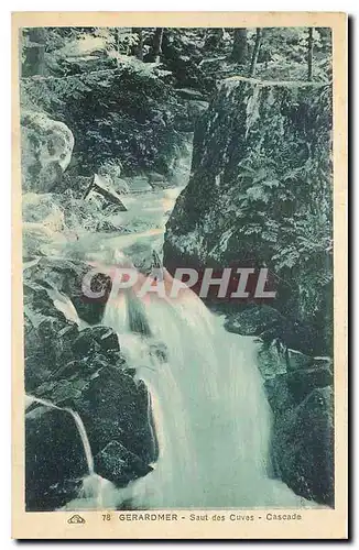 Cartes postales Gerardmer Saut des Cuves Cascade