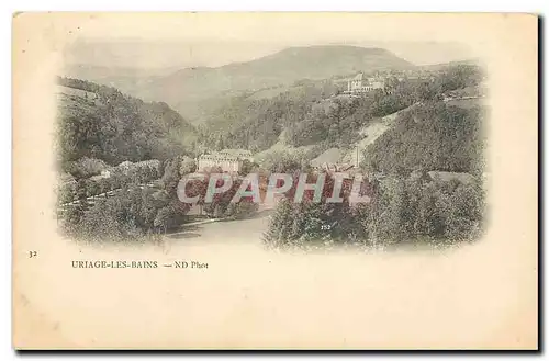 Cartes postales Uriage les Bains