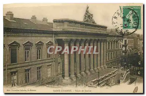 Cartes postales Saint Etienne Palais de Justice