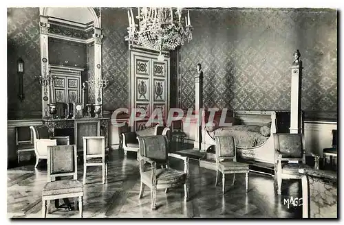 Ansichtskarte AK Compiegne Oise au Chateau la Chambre de Napoleon Ier