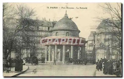 Cartes postales Paris Parc Monceau la Rotonde