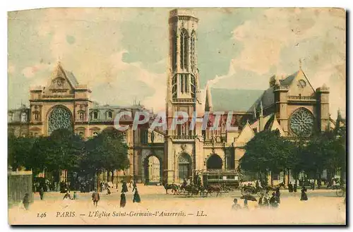 Cartes postales Paris l'eglise Saint Germain l'Auxerrois