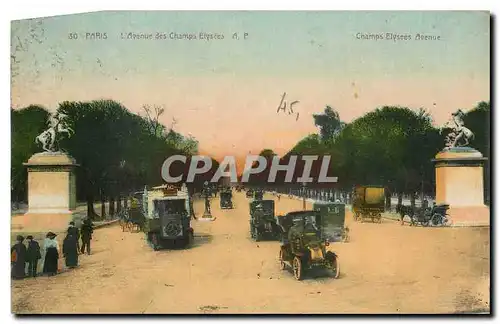 Cartes postales Paris l'Avenue des Champs Elysees