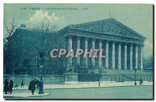 Cartes postales Paris la Chambre des Deputes