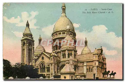 Cartes postales Paris Sacre Coeur