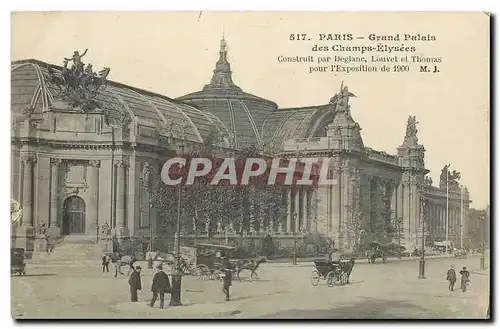 Ansichtskarte AK Paris Grand Palais des Champs Elysees construit par Deglane Louvet et Thomas pour l'Exposition d