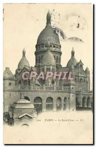 Cartes postales Paris le Sacre Coeur